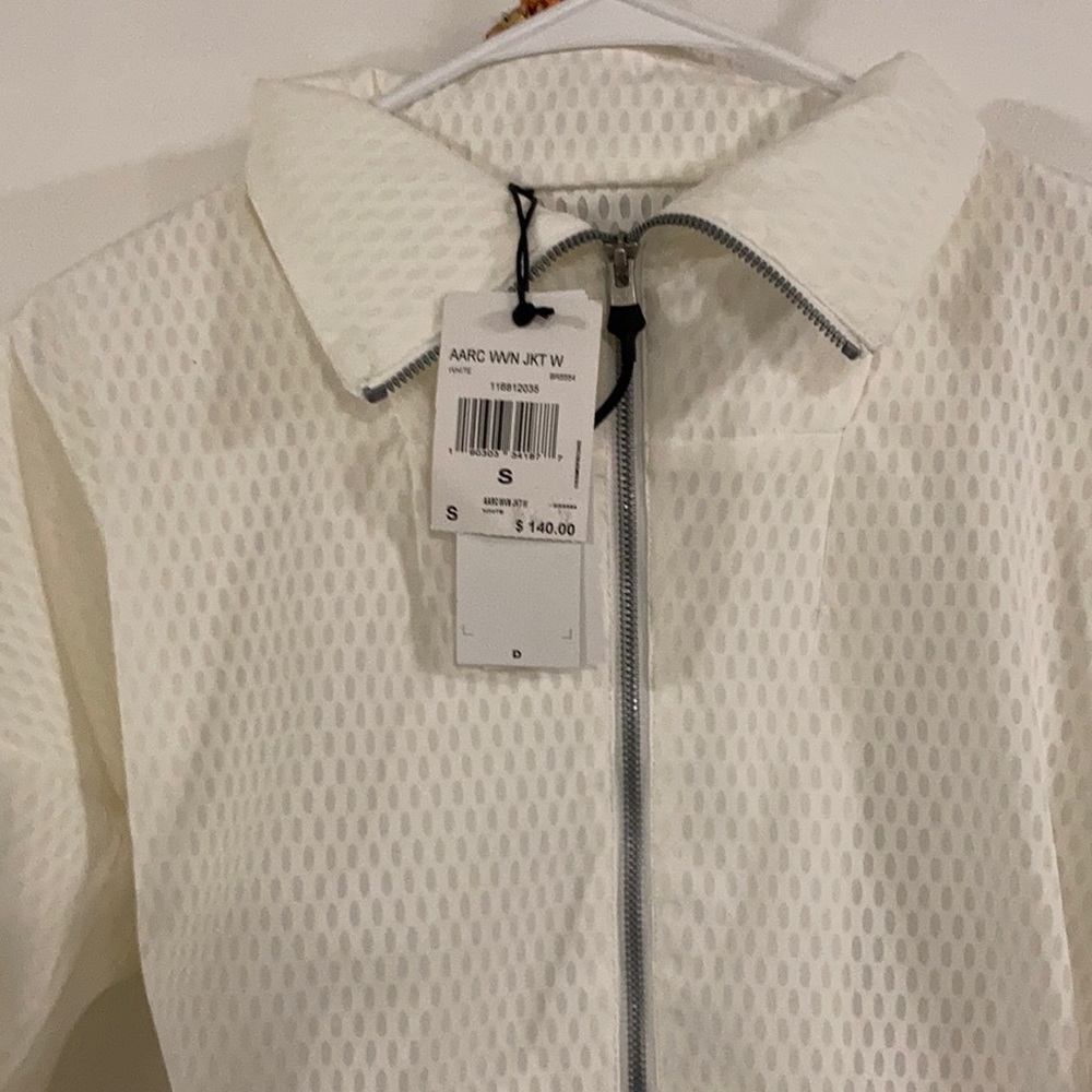 NEW Adidas X Reigning Champ AARC BONDED JACKET Women's white running Jacket SZ S